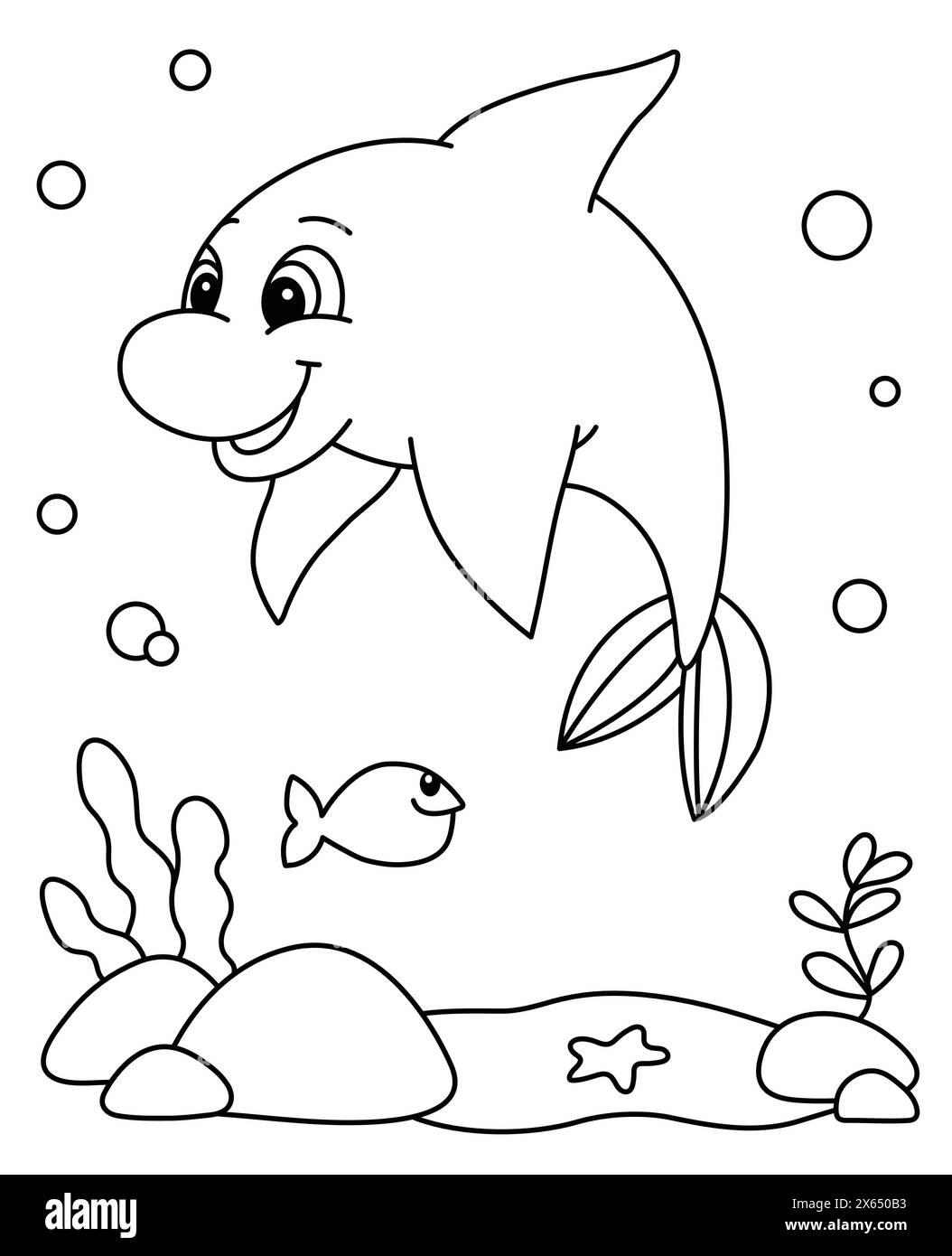 coloring pictures sea animals