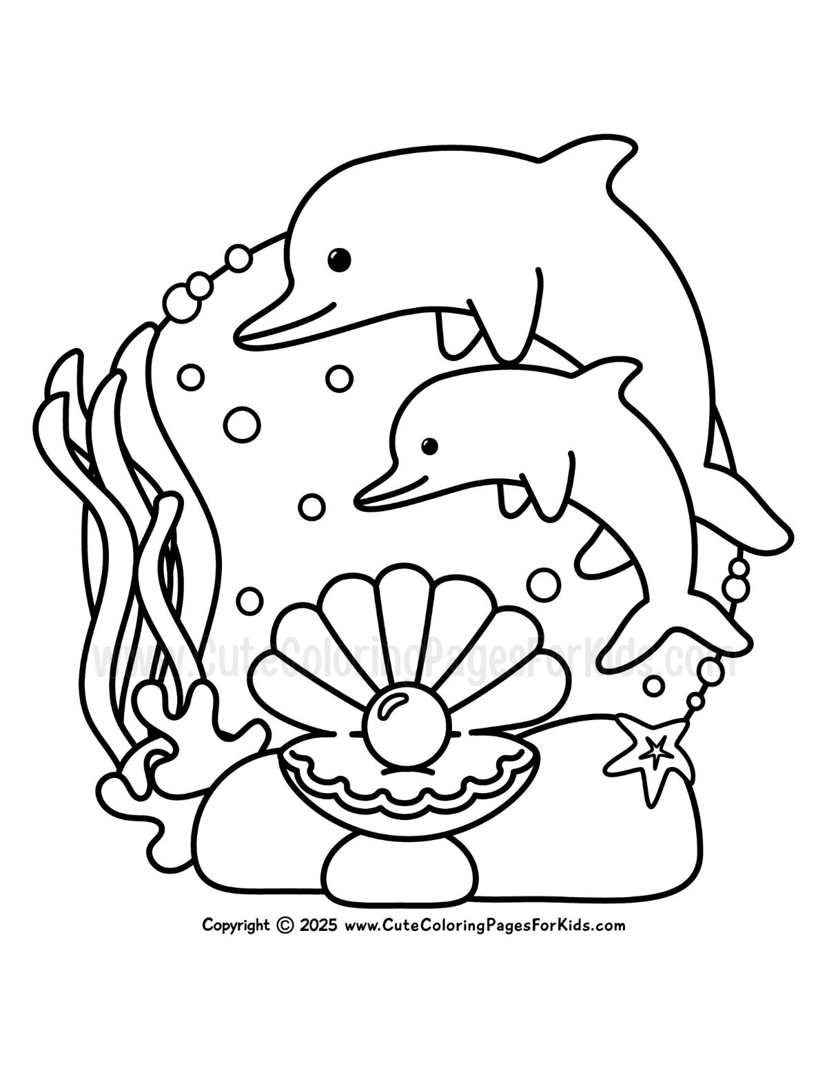 Ocean Coloring Pages Free PDF Printables Cute Coloring Pages For Kids