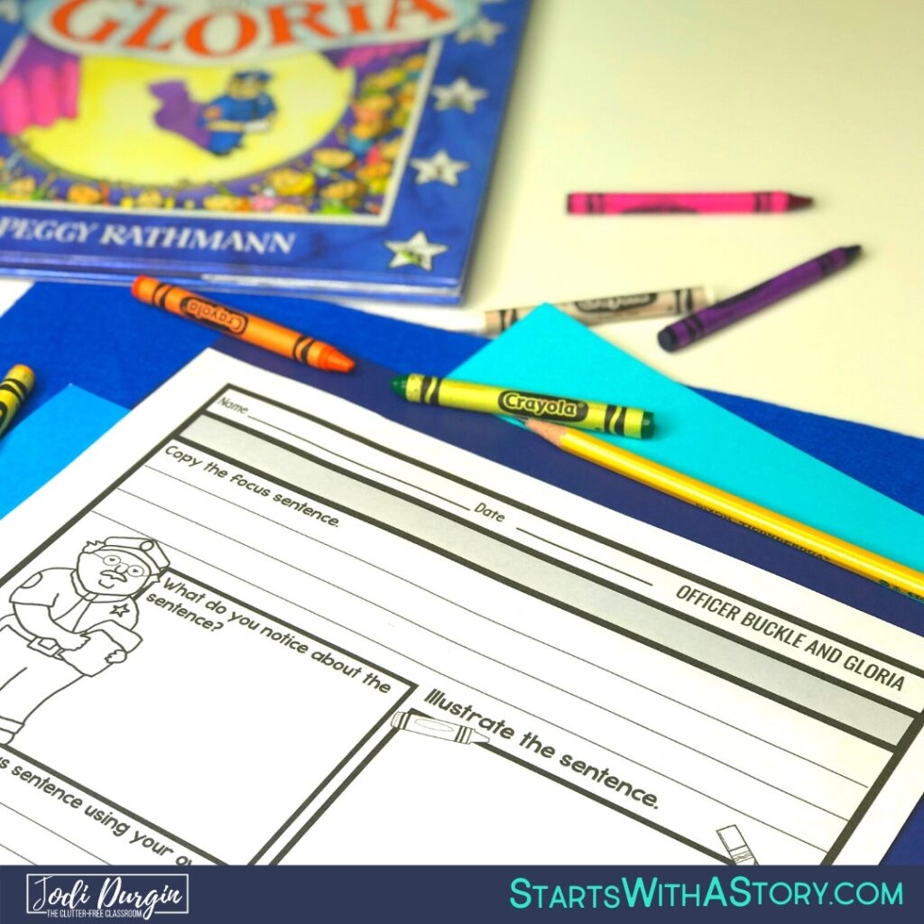 officer buckle and gloria activities