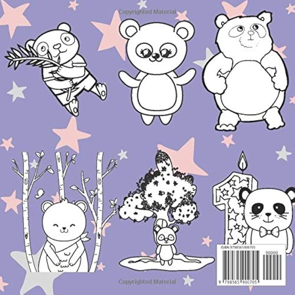 Panda Coloring Book For Kids Funny Coloring Pages For Girls And Boys Ages 4 8 Who Love Cute Pandas Gift For Children Cute Animals Coloring Books Barrys Oscar Barrys Oscar 9798565900705 Amazon Books