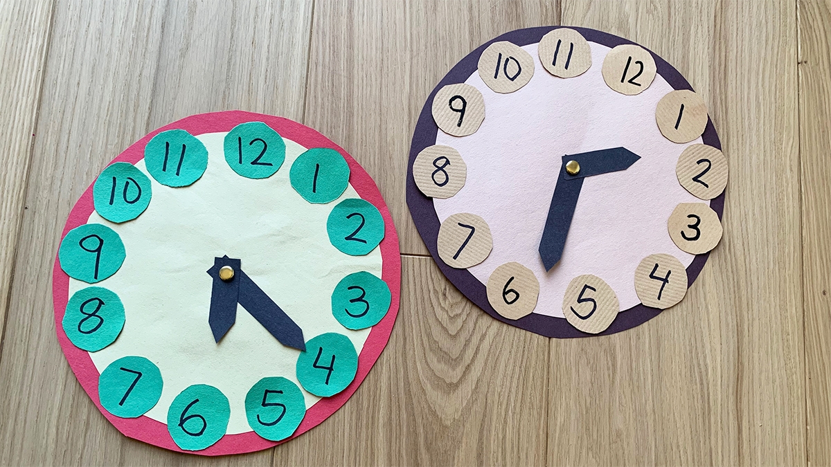 how to craft a clock