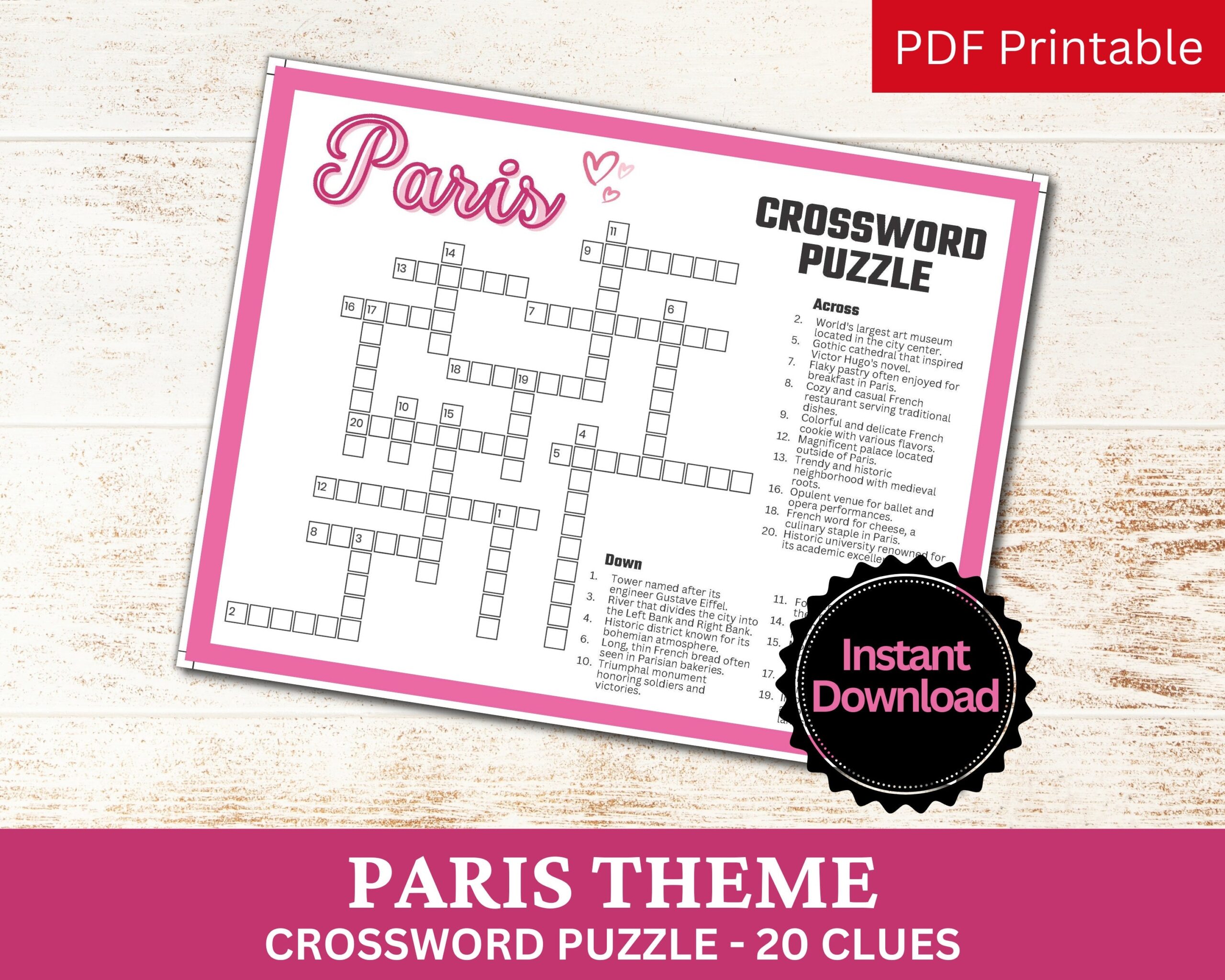 french artist crossword clue