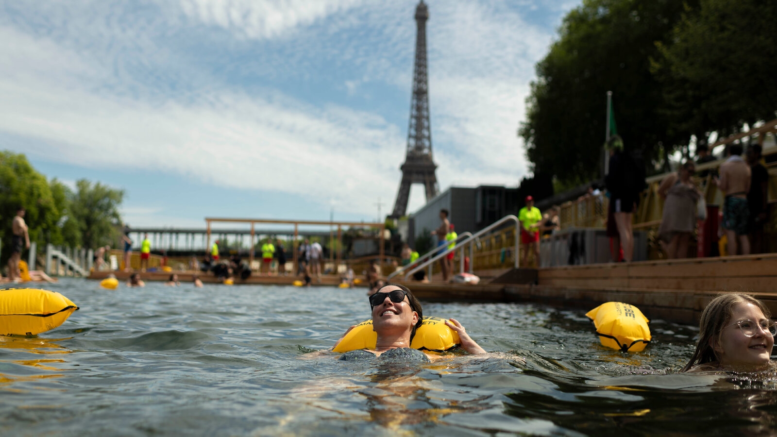 Paris Will Keep Seine River Open To Swimmers For 2 More Weeks The New York Times