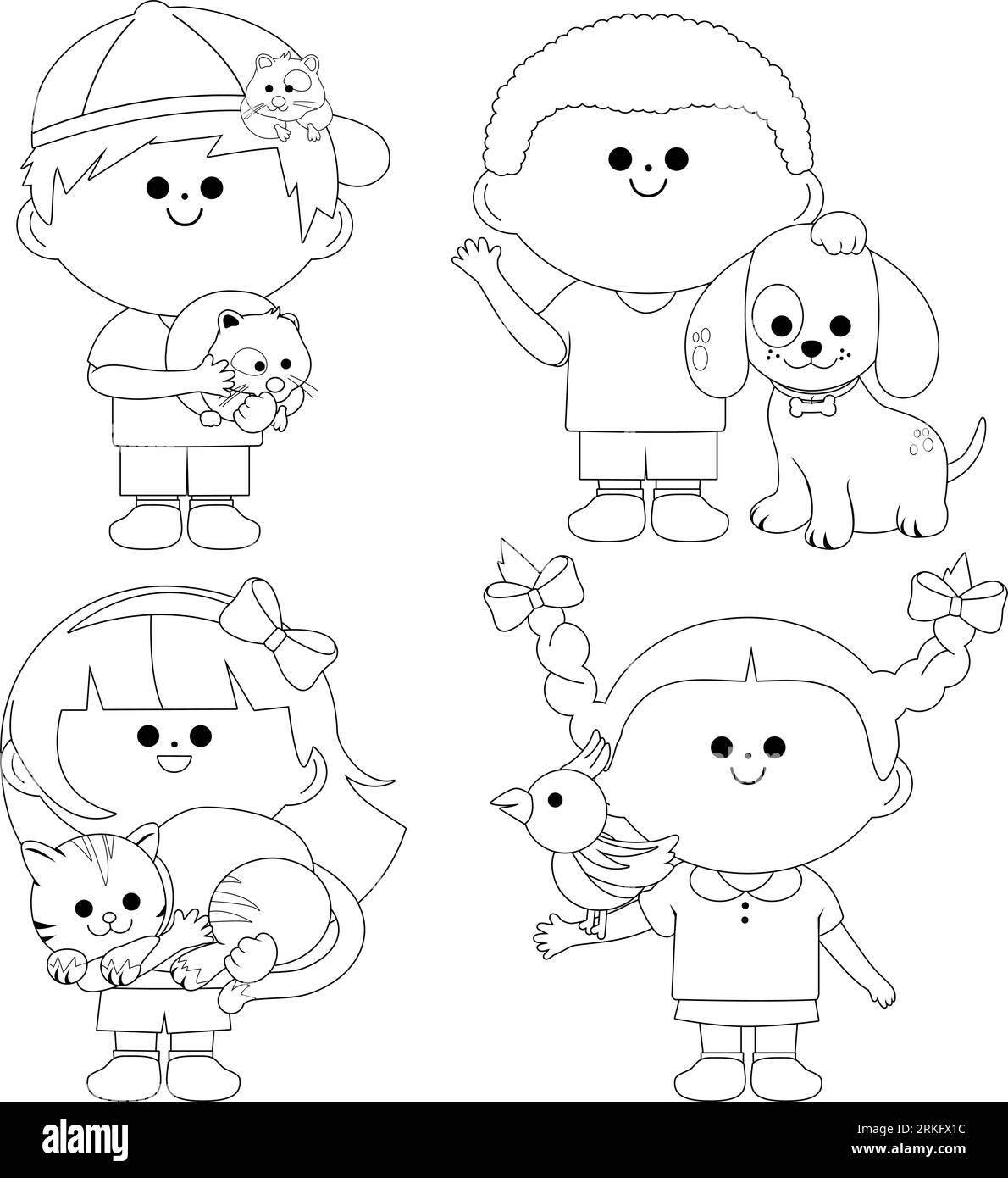 coloring pages little people