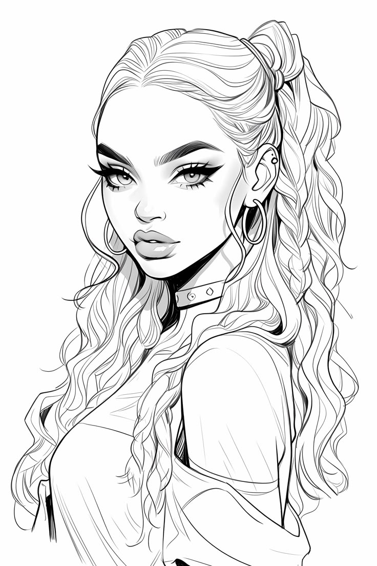 colouring pictures of people