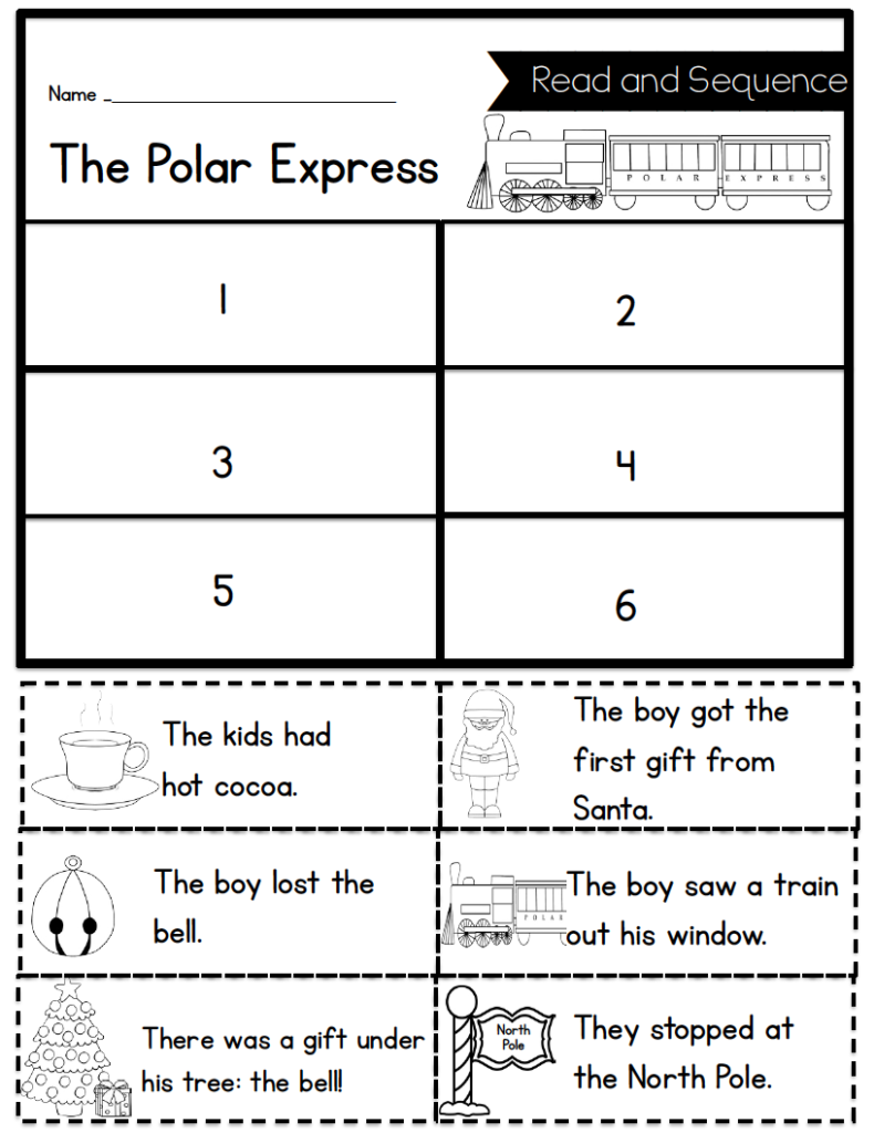 Polar Express Activities For First Grade With A FREEBIE Sarah s Teaching Snippets Polar Express Activities For First Grade With A FREEBIE Sarah s Teaching Snippets