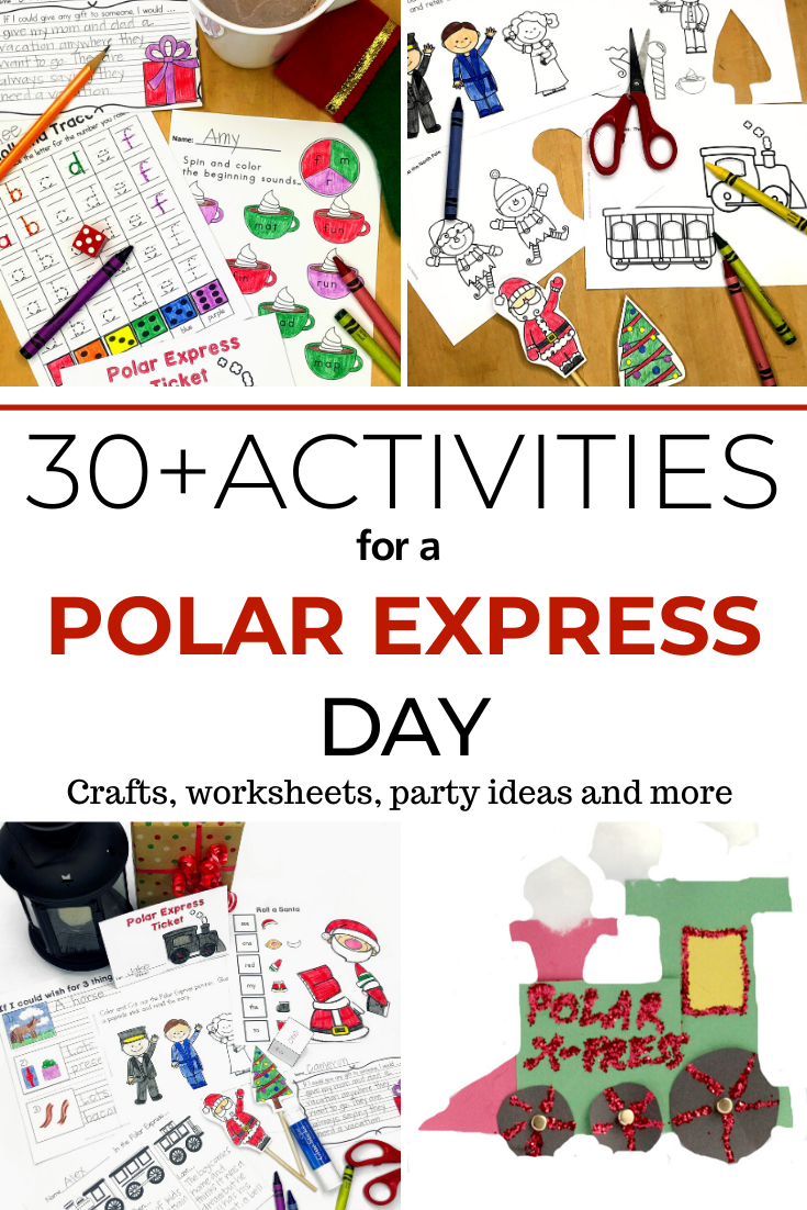 Polar Express Activities For Kindergarten Mrs Karle s Sight And Sound Reading