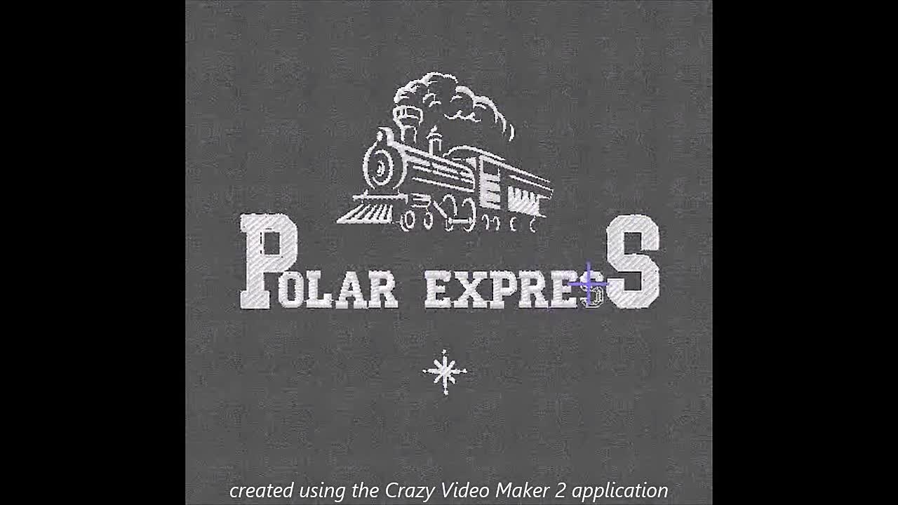polar express embroidery design