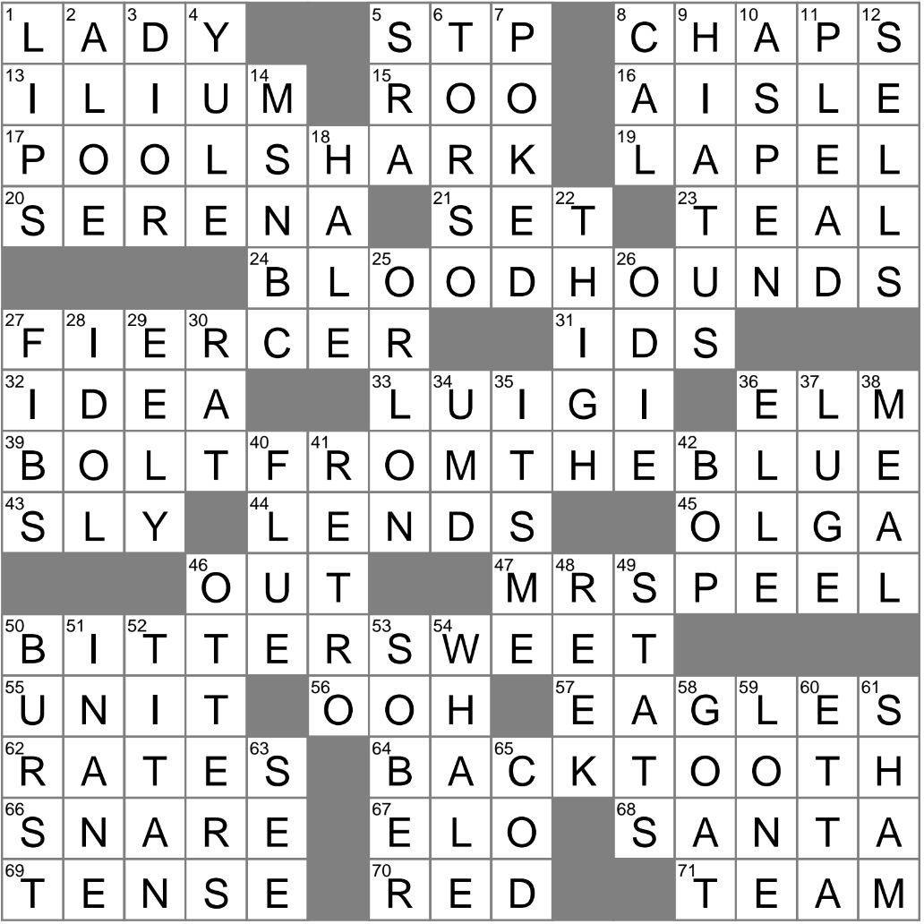 greek god crossword clue