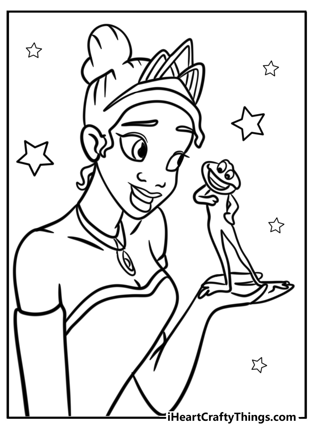 Princess And The Frog Coloring Book Inspired Princess And The Frog Mini Coloring Pages And Crayons 1 Bag 1 Child Princess Tiana Party Favors Princess Tiana Themed Party Princess Party Decorations