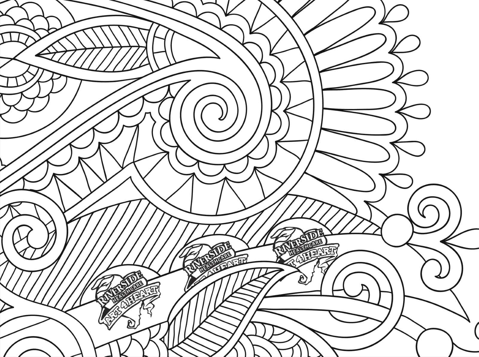 Printable Coloring Pages HealthCurrents