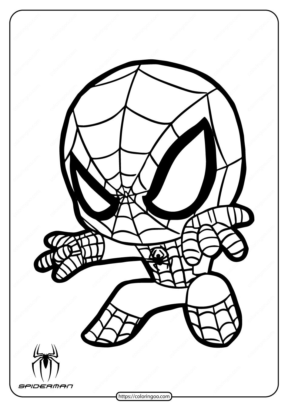 Printable Cute Spiderman Coloring Page For Kids Spiderman Dibujo Para Colorear P ginas Para Colorear De Animales Spiderman Para Pintar Printable Cute Spiderman Coloring Page For Kids Spiderman Dibujo Para Colorear P ginas Para Colorear De Animales Spiderman Para Pintar