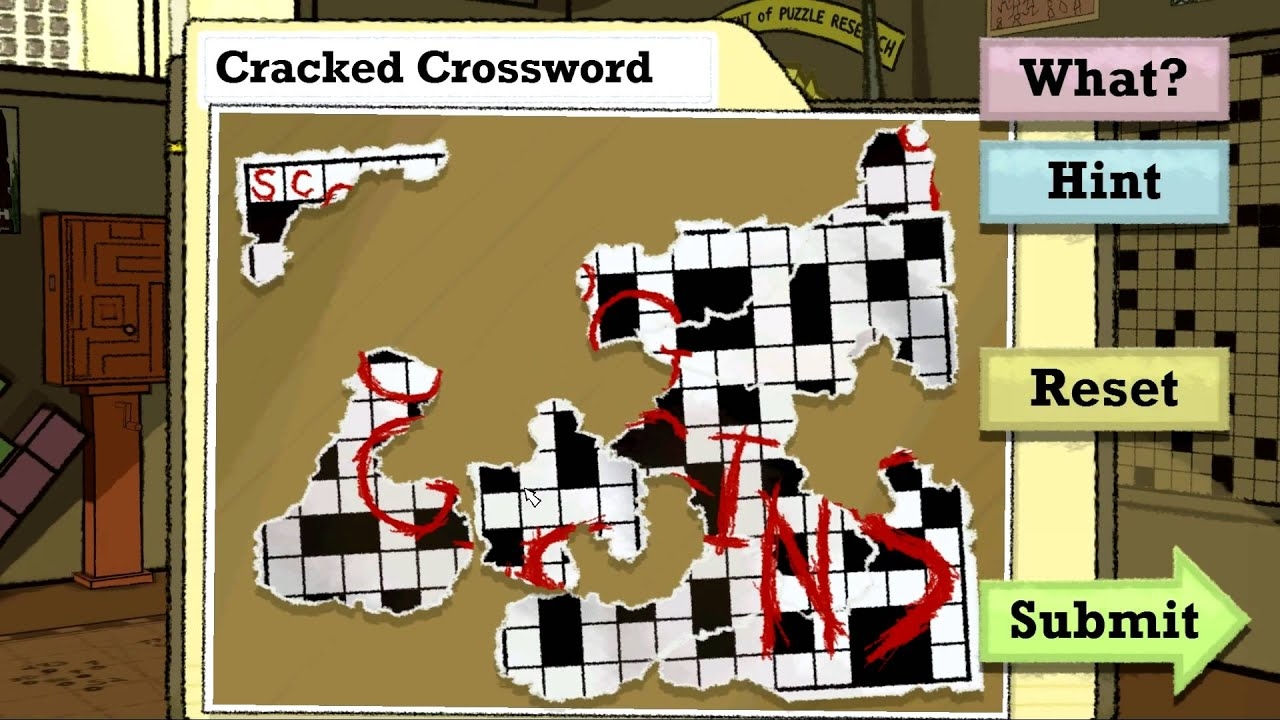 Puzzle Agent Walkthrough Cracked Crossword YouTube