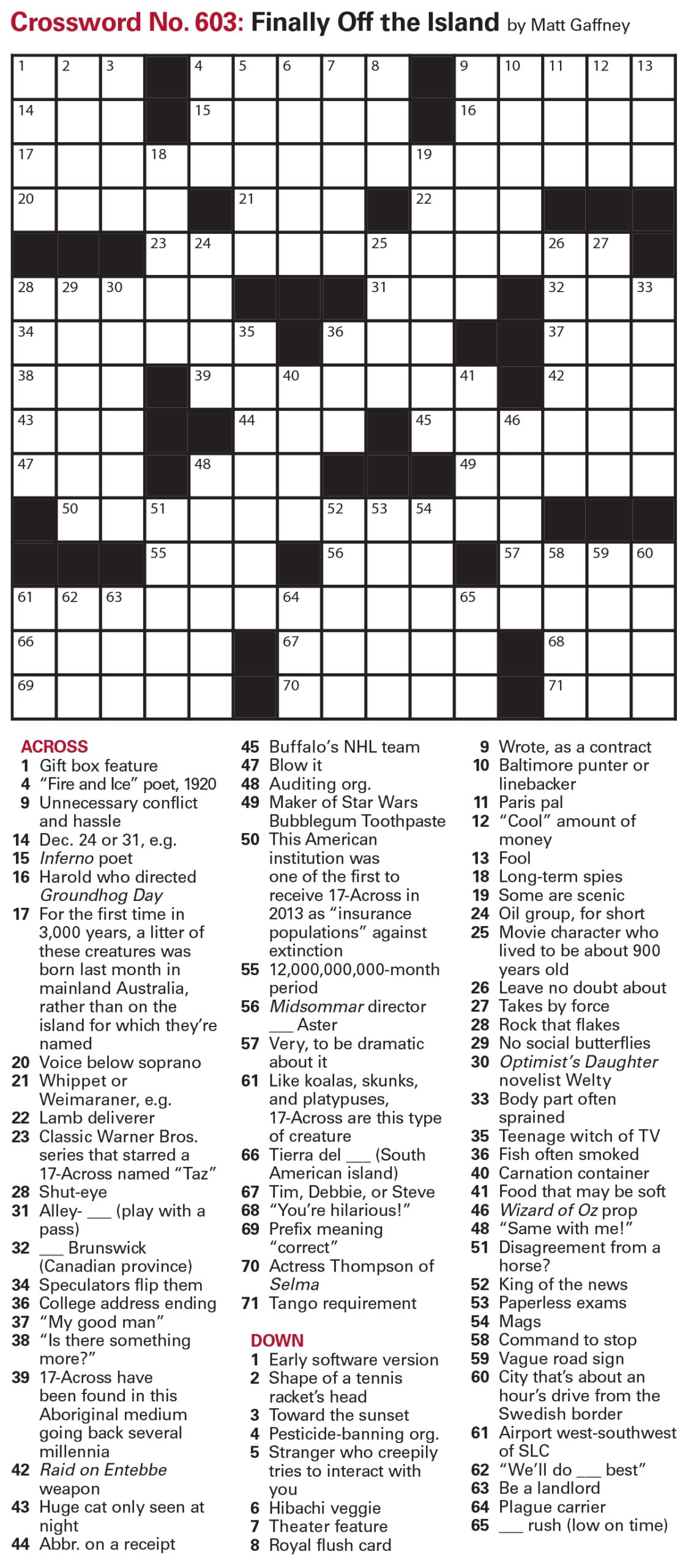 Puzzles Printable Crossword And Sudoku Issue June 11 2021 The Week Puzzles Printable Crossword And Sudoku Issue June 11 2021 The Week