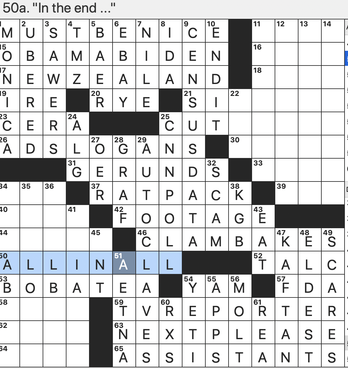 Rex Parker Does The NYT Crossword Puzzle Poor Cell Connection SAT 4 9 22 Devices Used To Sterilize Medical Equipment Garment Of The Middle East Chinese Food Also Called Nagaimo Rex Parker Does The NYT Crossword Puzzle Poor Cell Connection SAT 4 9 22 Devices Used To Sterilize Medical Equipment Garment Of The Middle East Chinese Food Also Called Nagaimo