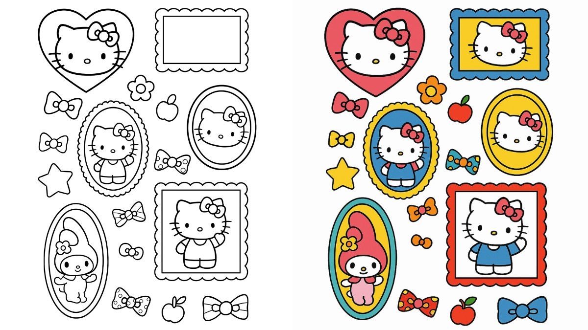 Sanrio Coloring Pages 80 Free PDFs With Hello Kitty And Friends