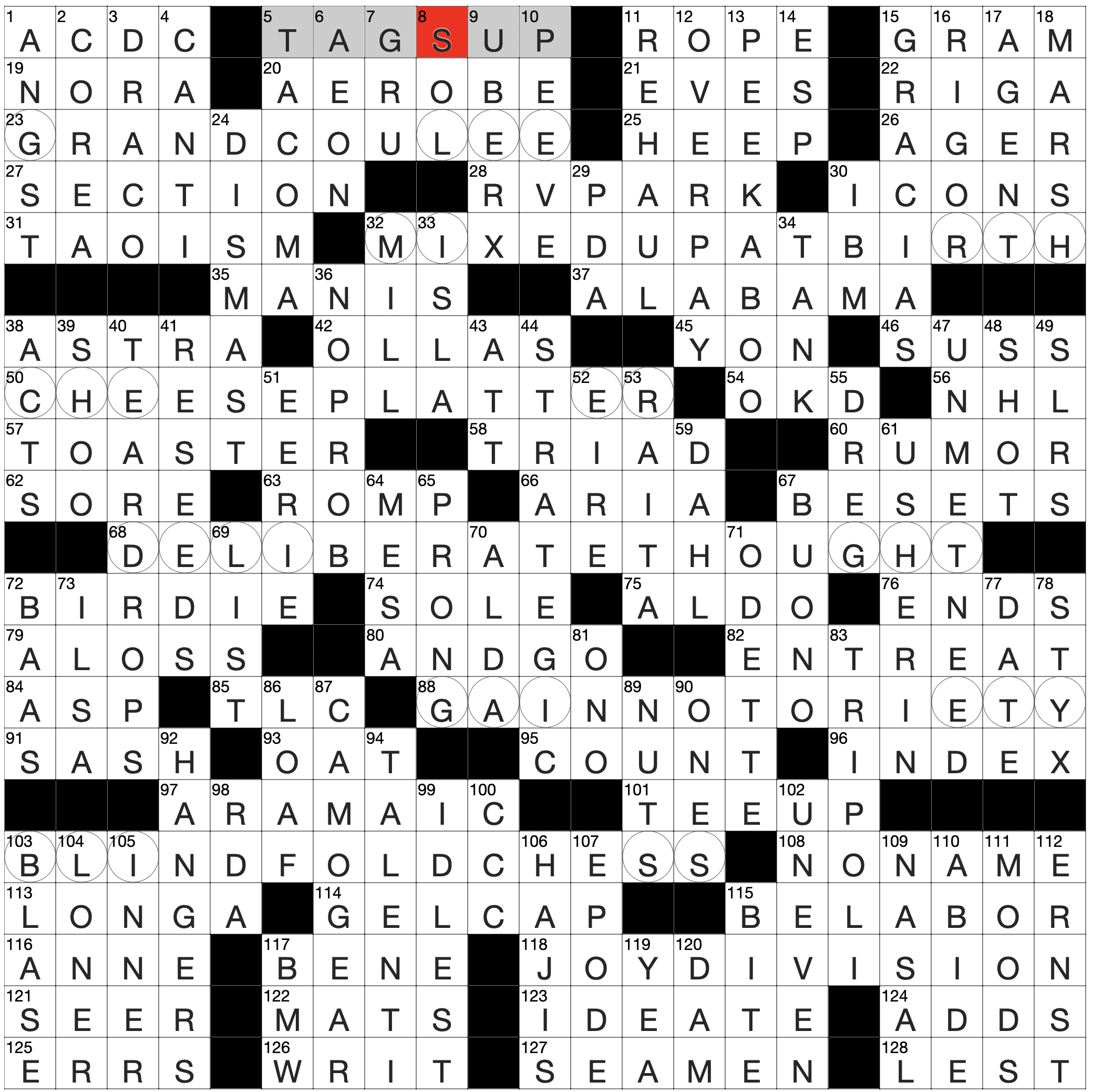 Saturday August 30 2025 Diary Of A Crossword Fiend