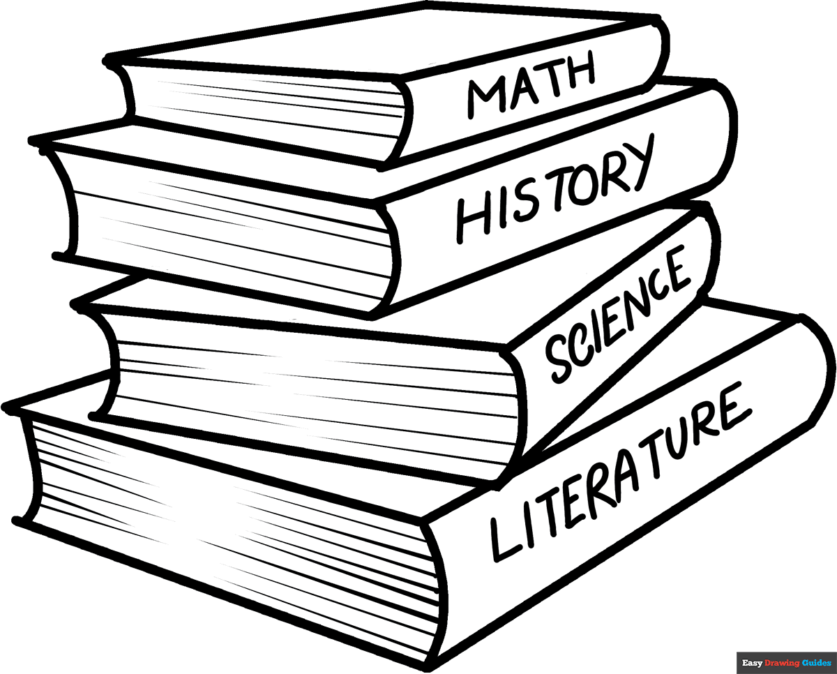 book printable coloring pages