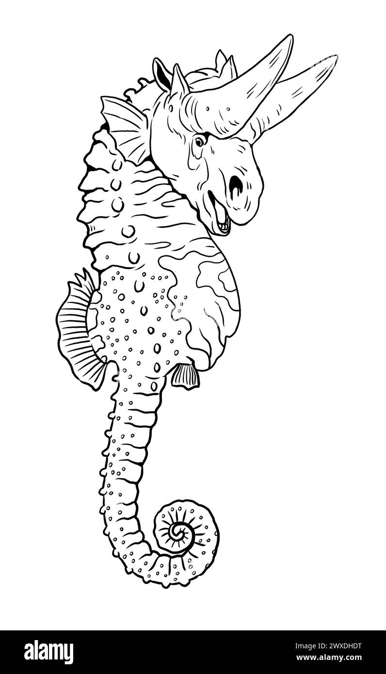 coloring pages of seahorses coloring pages of seahorses