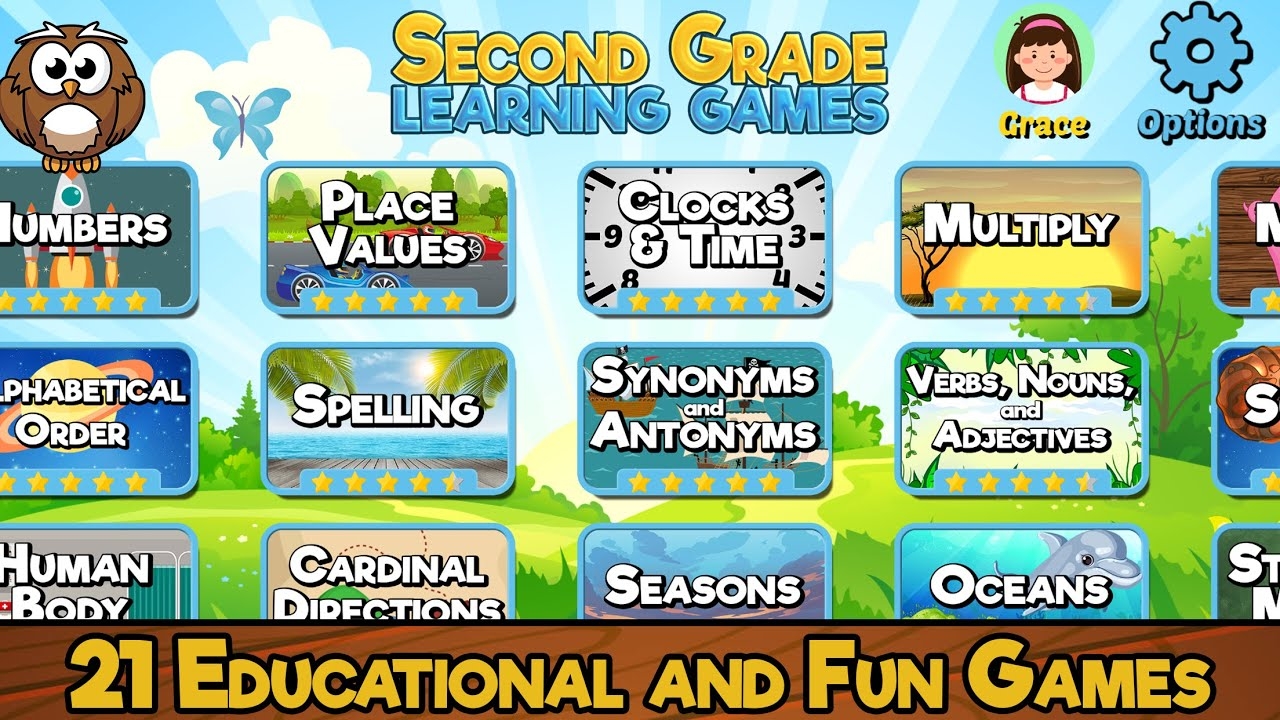 Second Grade Learning Games Apps On Google Play