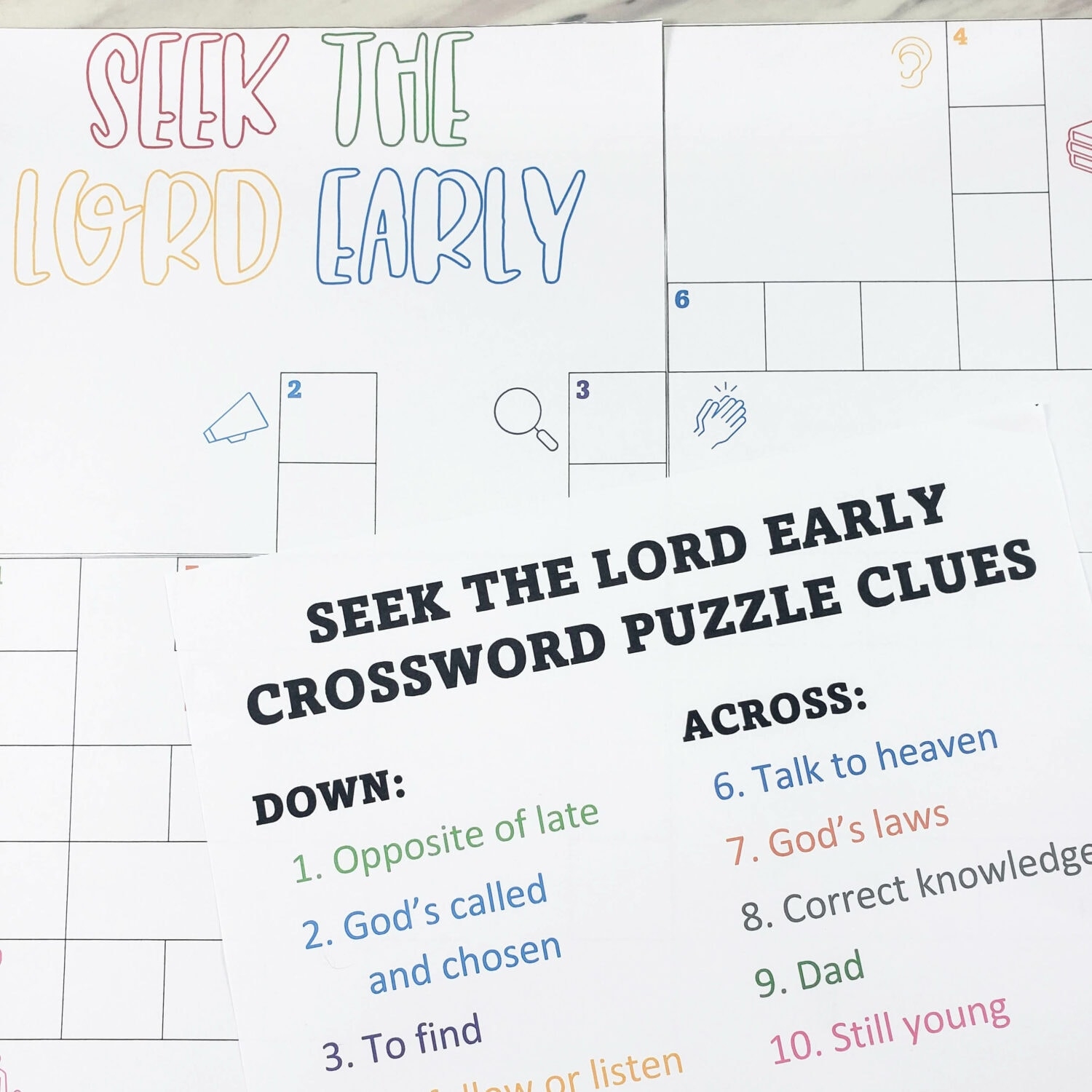heavenly crossword puzzle clue