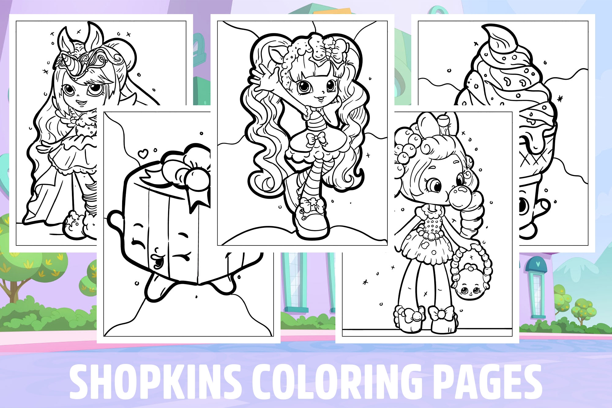 pictures to color of shopkins