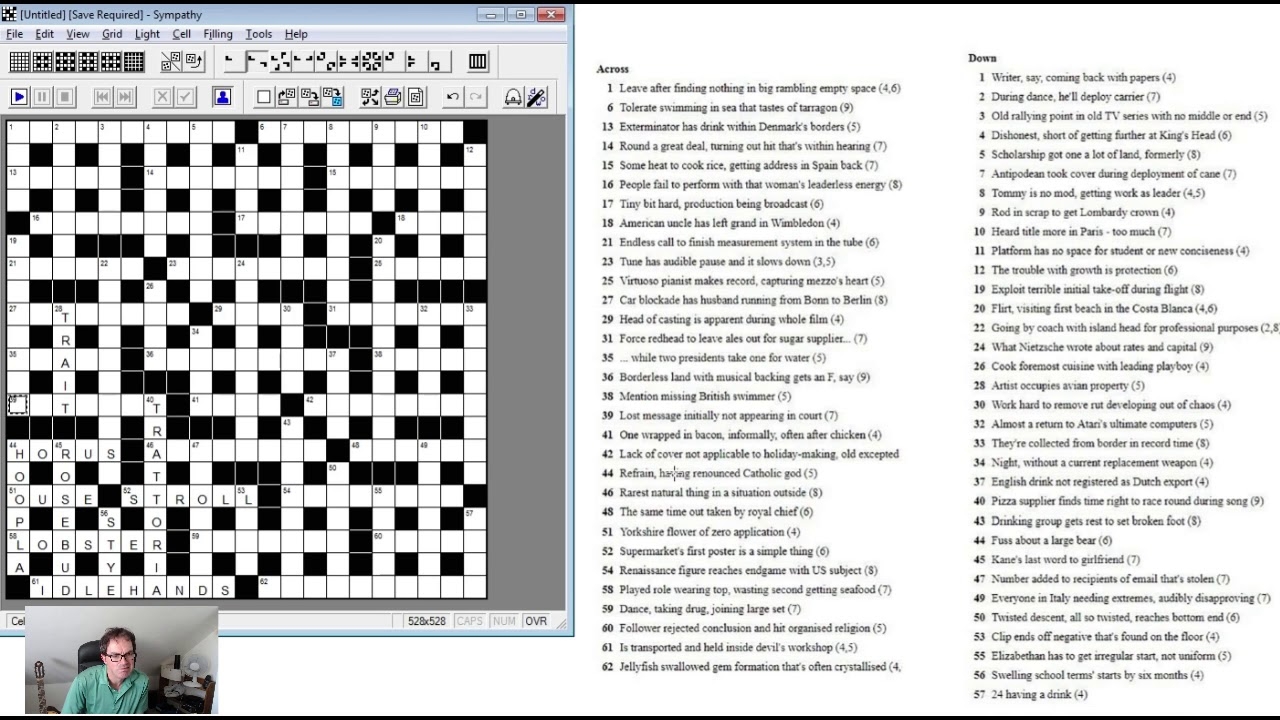 Solving The World s Hardest Crossword YouTube
