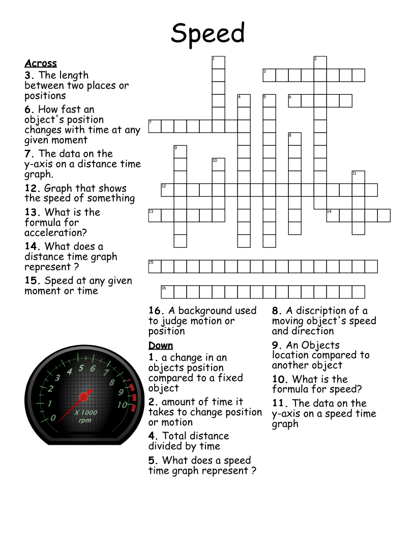 Speed Crossword WordMint Speed Crossword WordMint