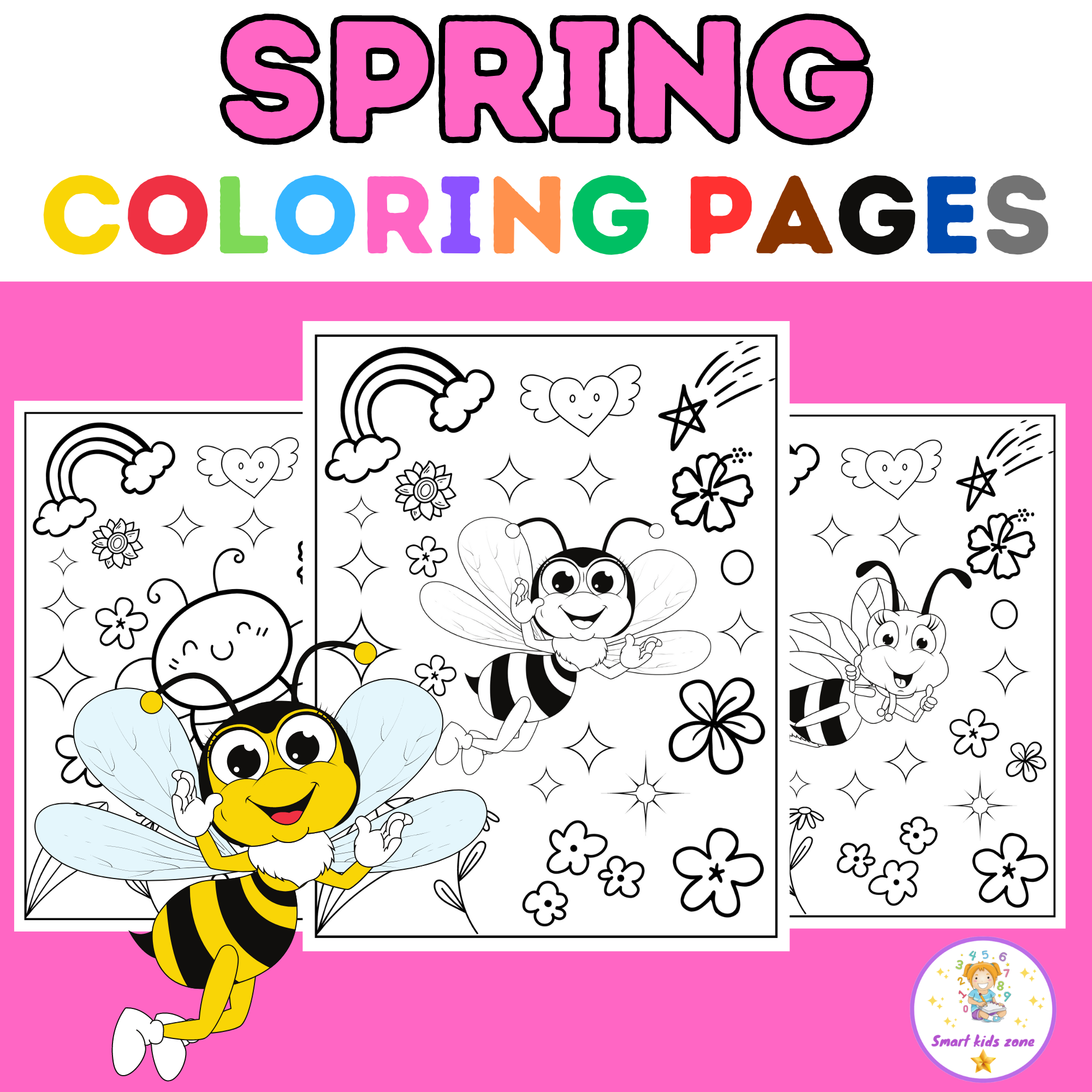spring coloring pages free printable spring coloring pages free printable
