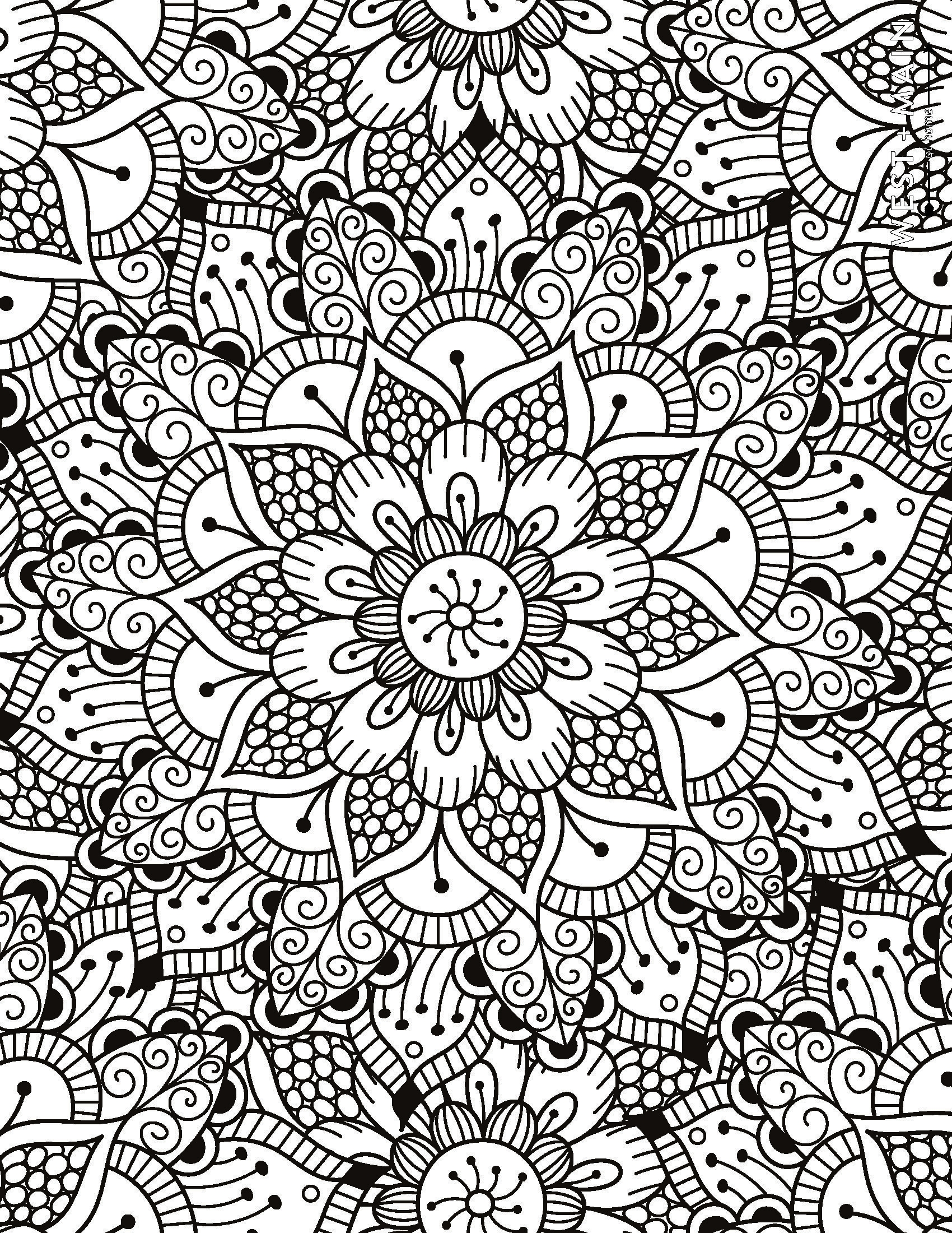 Stay Home Color Download West Main Coloring Sheets To Print And Enjoy West Main