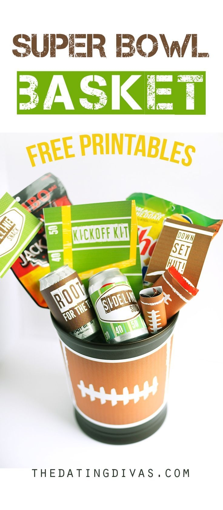Super Bowl Basket