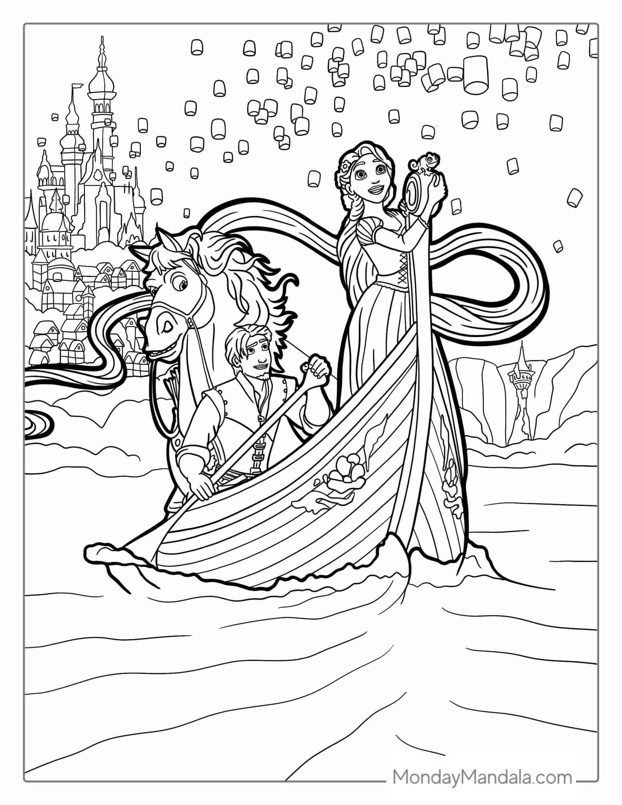 disney rapunzel colouring pages disney rapunzel colouring pages