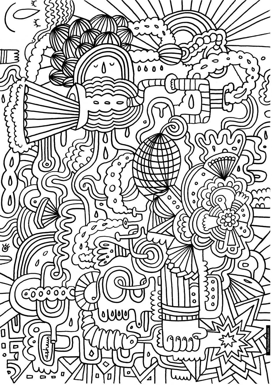 Teenager Coloring Pages Books 100 FREE And Printable