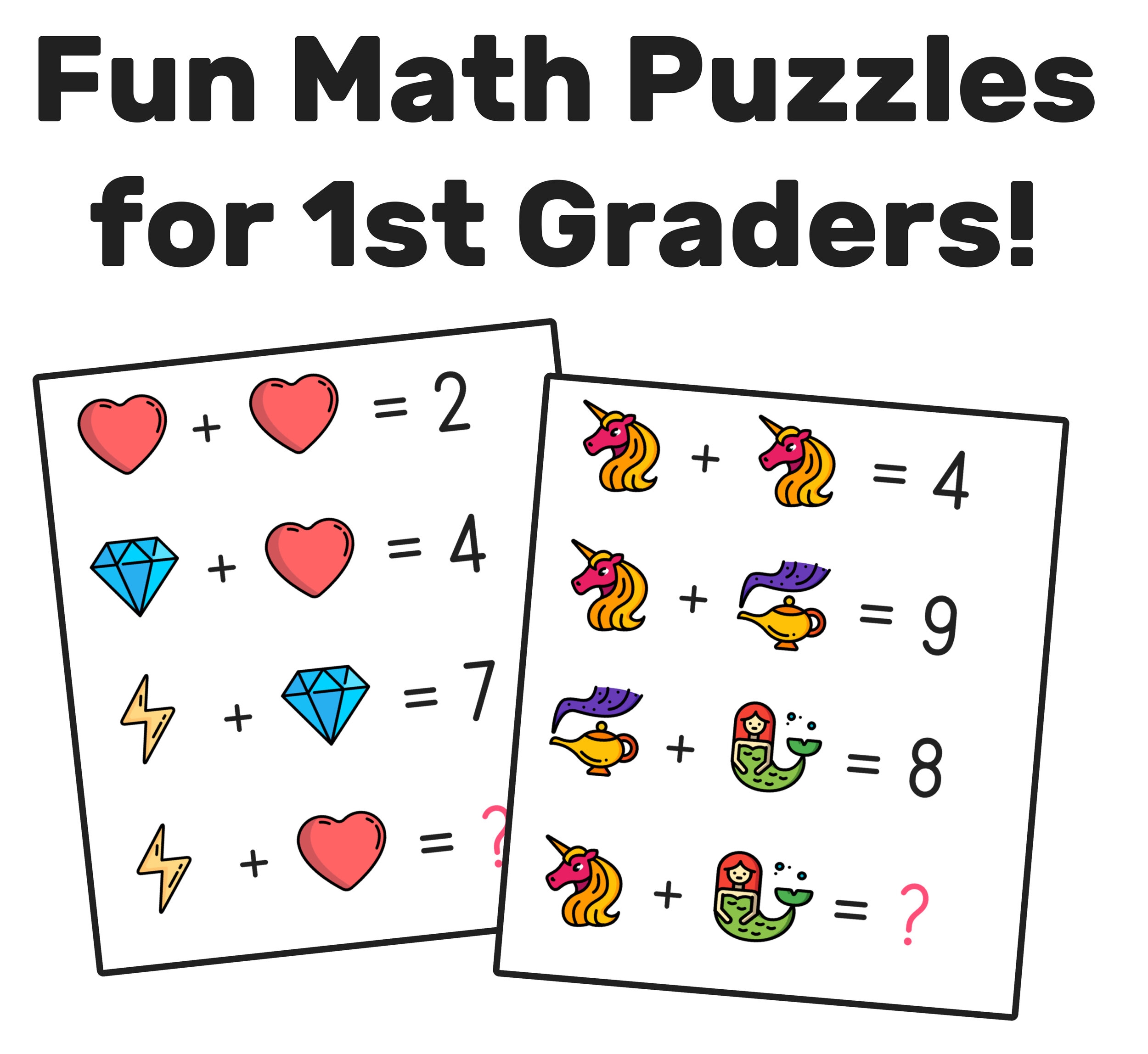 math puzzles for 1st graders math puzzles for 1st graders