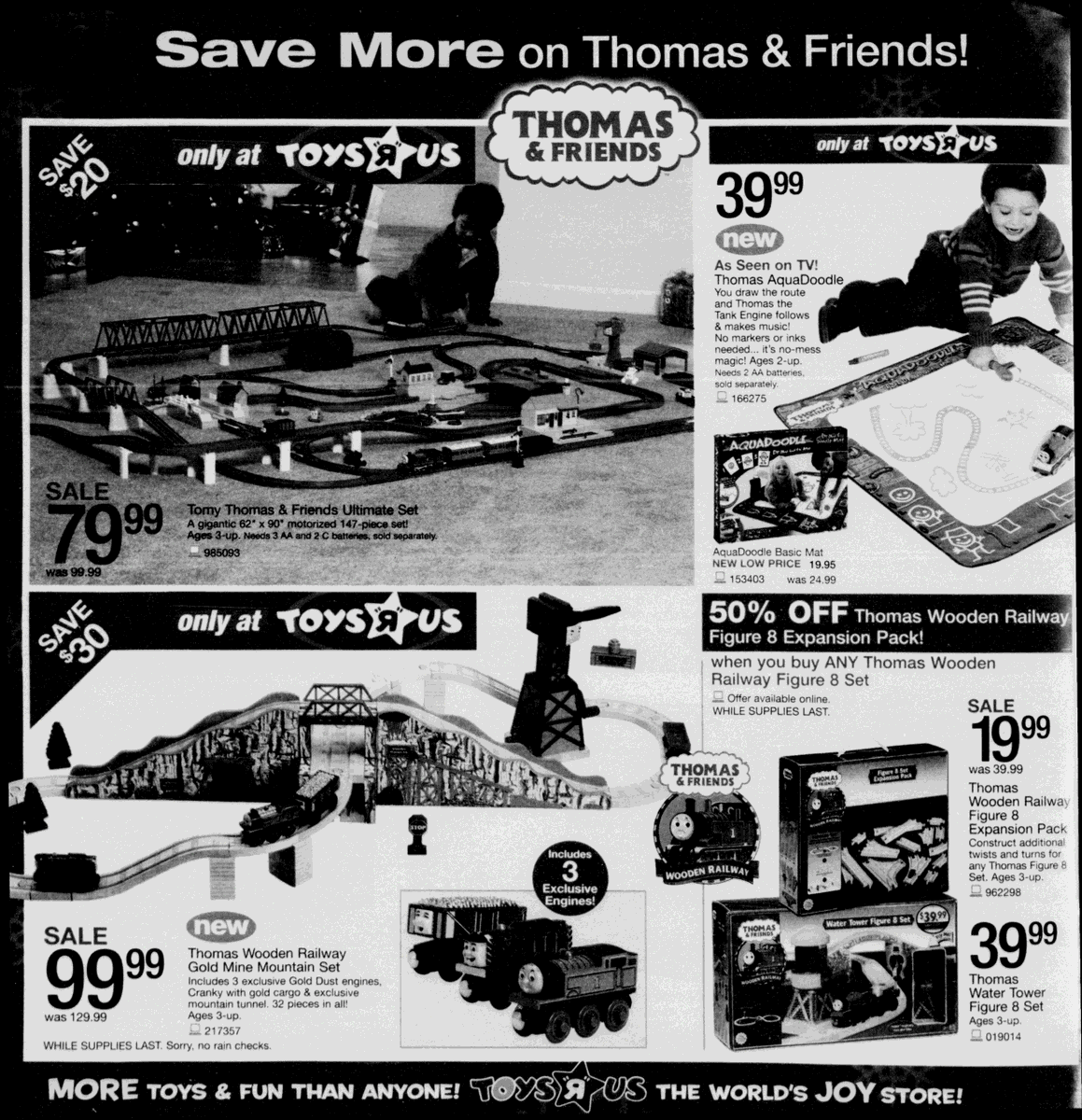 The Cedar Rapids Gazette Is Offering A Ton Of Thomas Merchandise From Thomas Wooden Railway And Die cast Take Along To Tomy Sets Books Videos And So Much More 