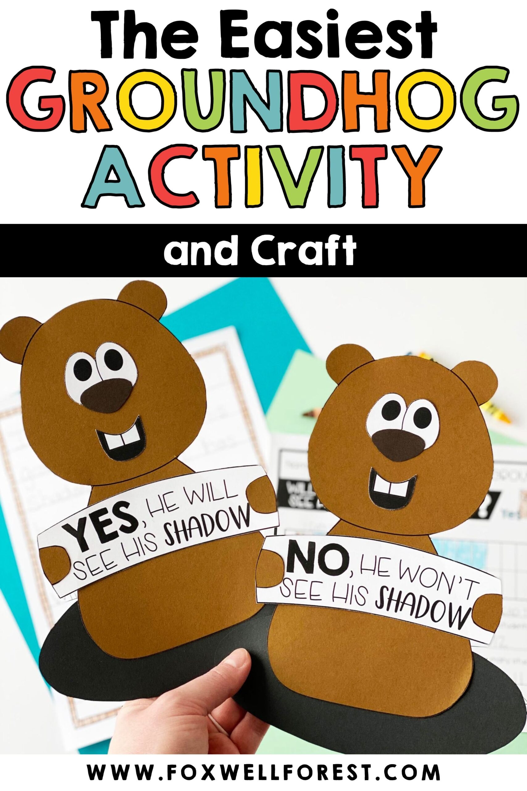 ground hog day craft ground hog day craft