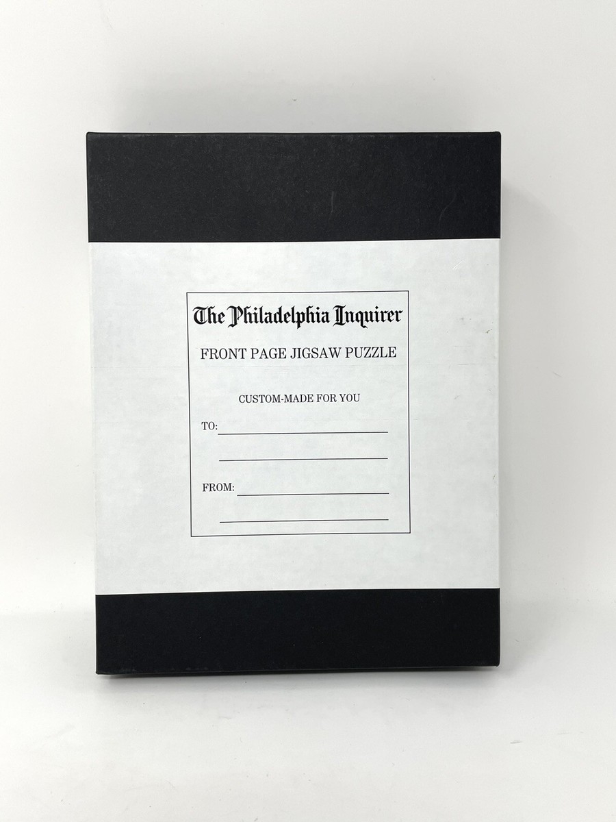 THE Philadelphia Inquirer Front Page Jigsaw Puzzle 500pcs December 24 1946 NEW EBay