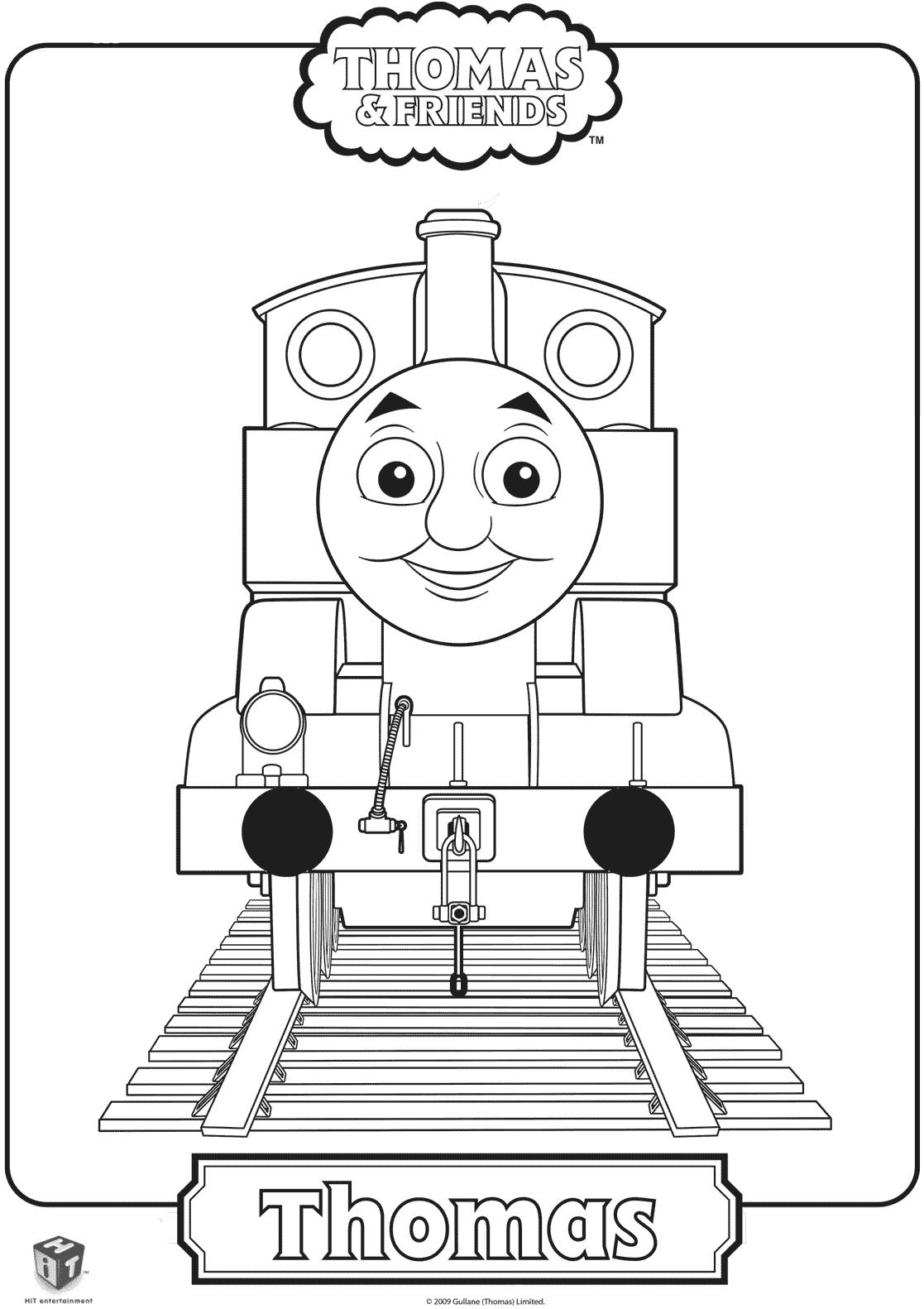 Thomas Friends 9 Free Printable Coloring Pages
