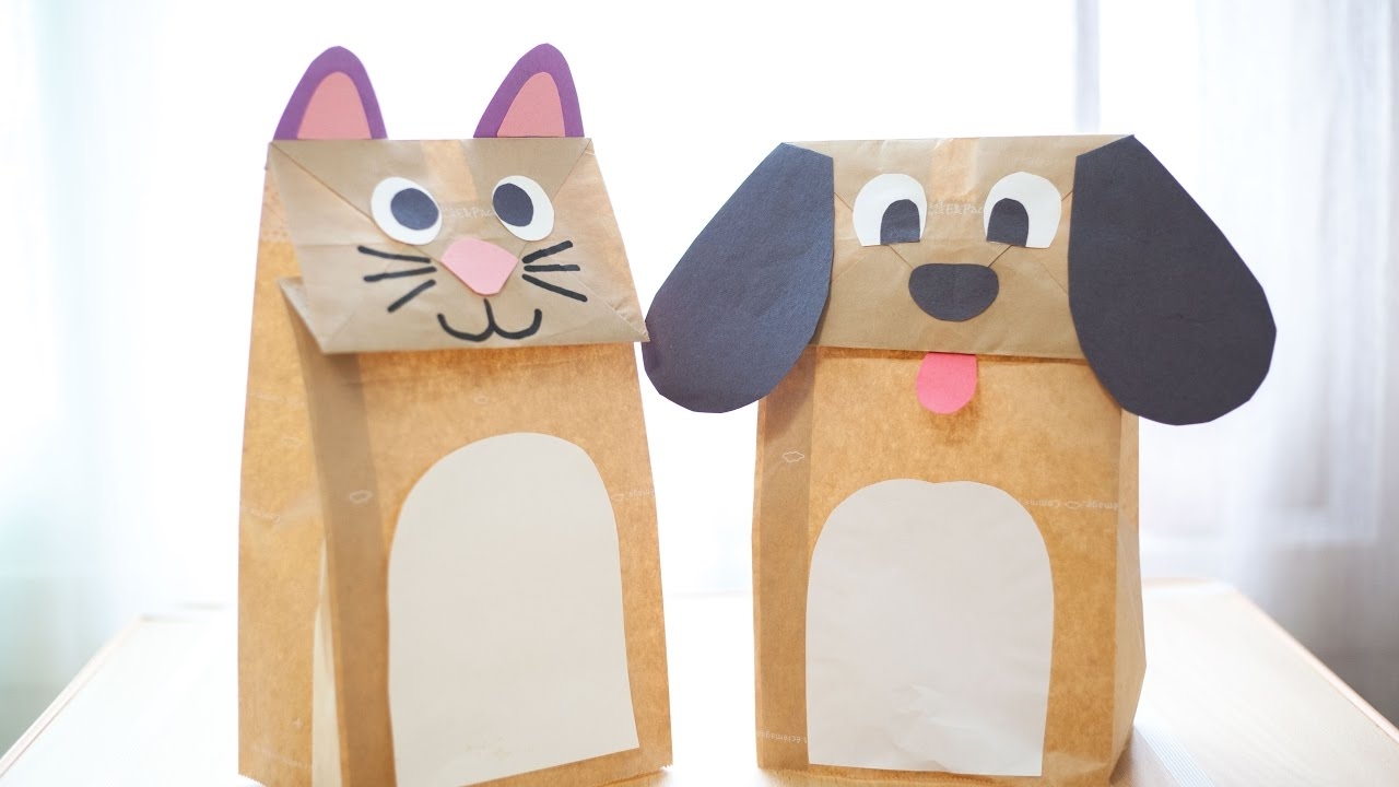 Torywell Craft 002 Paper Bag Pet Paper Craft YouTube Torywell Craft 002 Paper Bag Pet Paper Craft YouTube