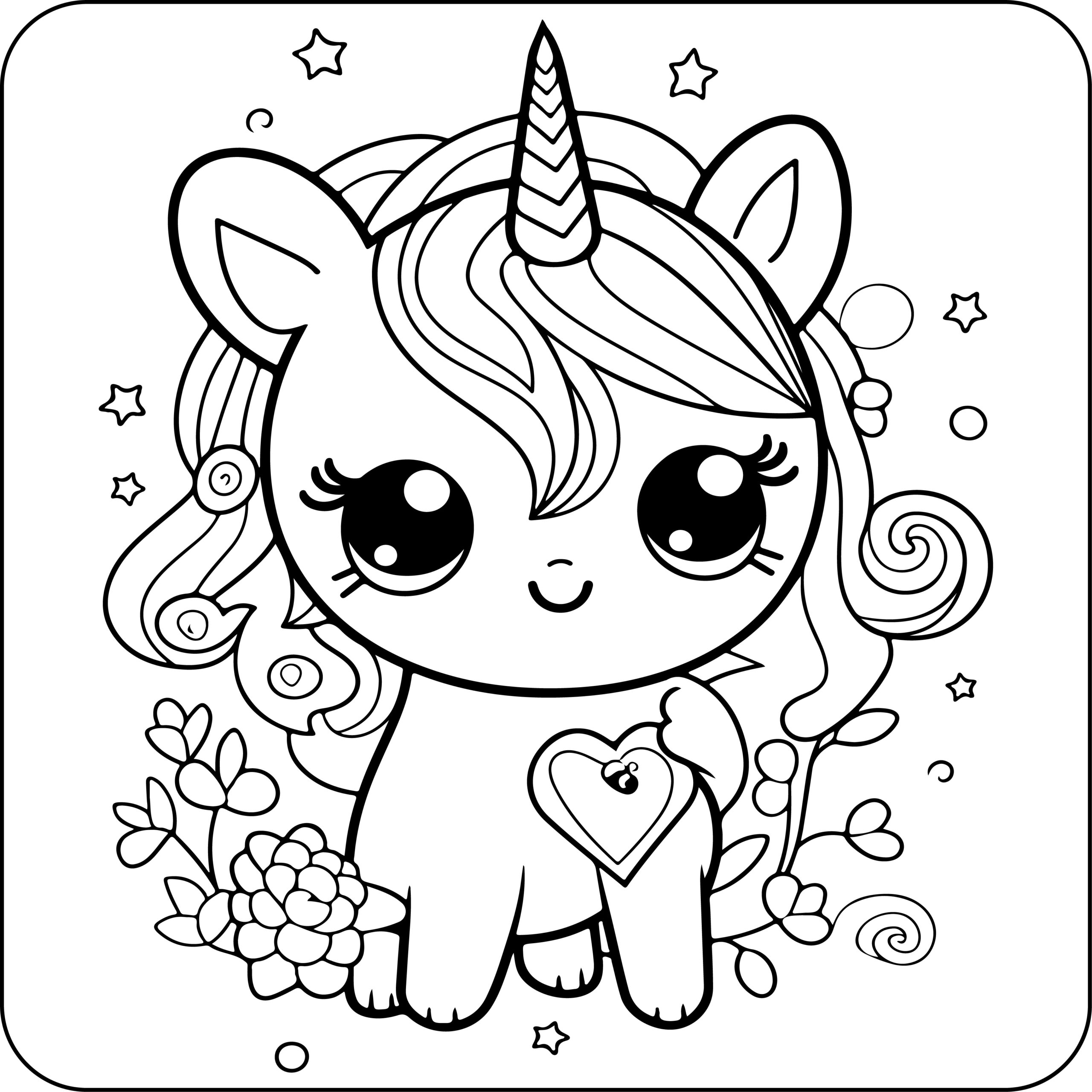Unicorn Coloring Book Coloring Pages For Kids Made By Teachers Unicorn Coloring Book Coloring Pages For Kids Made By Teachers