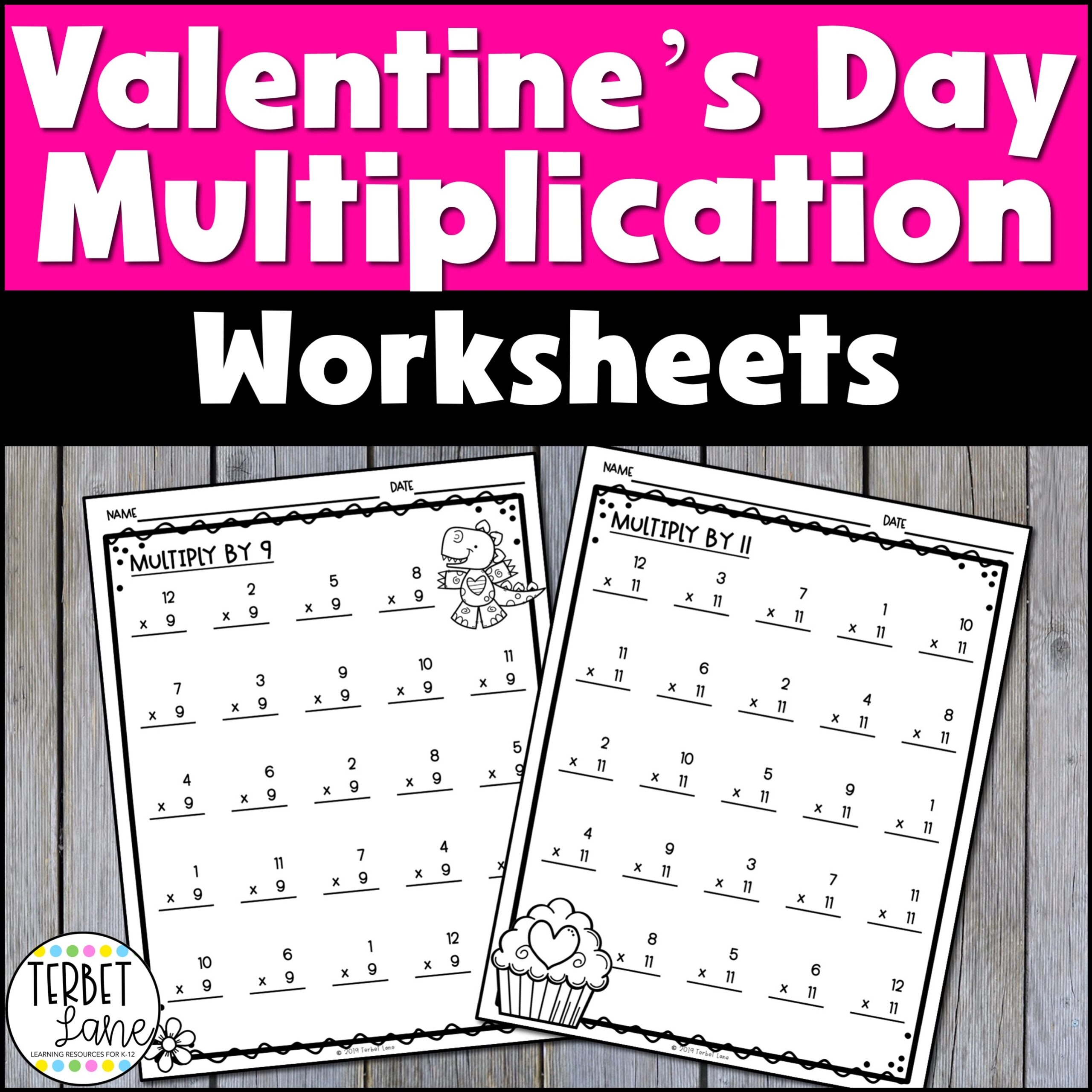 Valentine s Day Multiplication Worksheets Made By Teachers Valentine s Day Multiplication Worksheets Made By Teachers