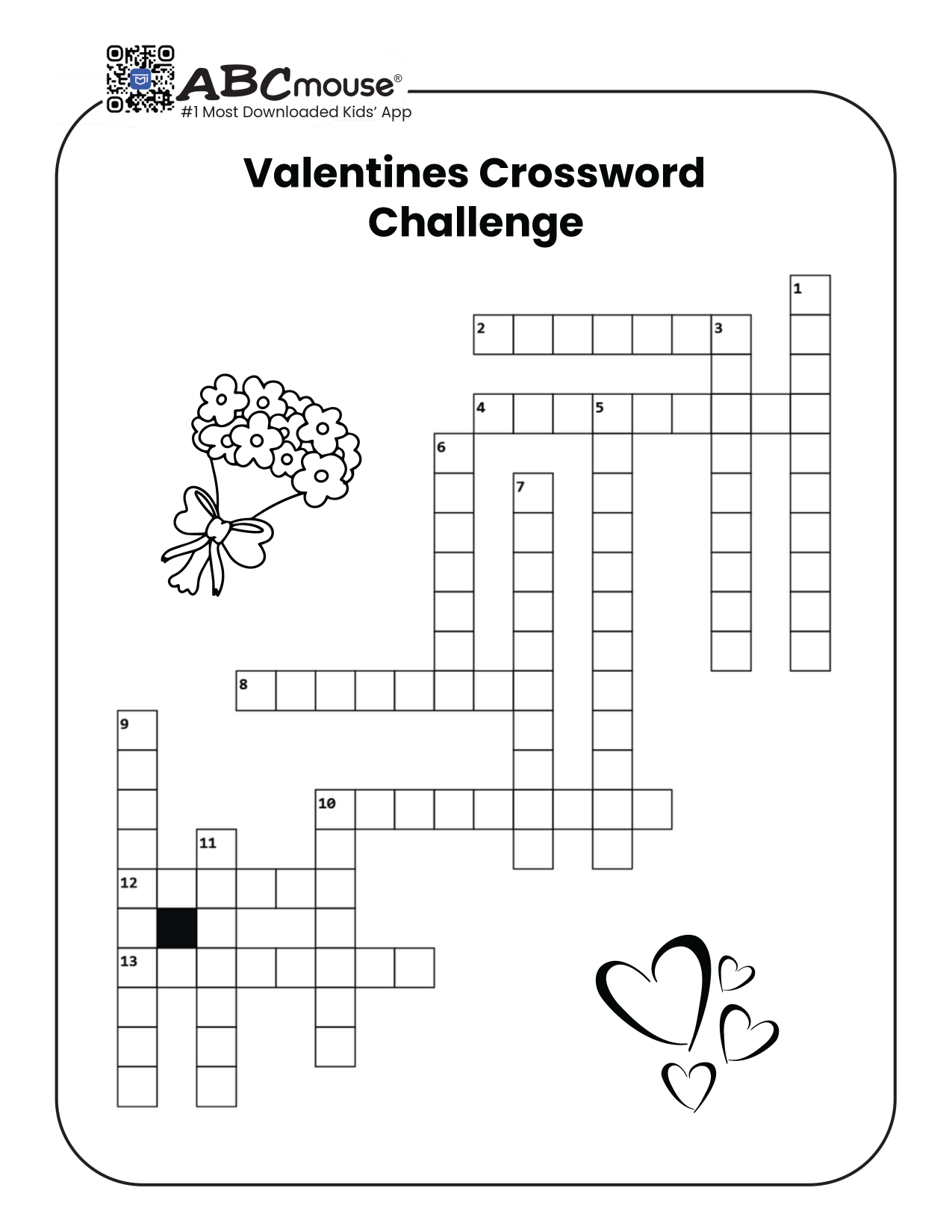 Valentine s Day Word Searches Word Scrambles Crossword Puzzles And More ABCmouse