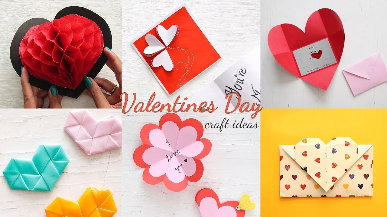 Valentines Day Craft Ideas Valentines Day DIY Handmade YouTube Valentines Day Craft Ideas Valentines Day DIY Handmade YouTube