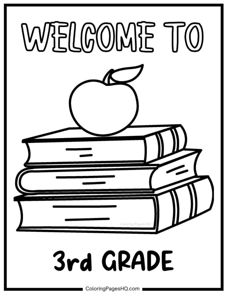 Welcome To School By Grade Coloring Pages Free PDF Printables Coloring Pages HQ Welcome To School By Grade Coloring Pages Free PDF Printables Coloring Pages HQ
