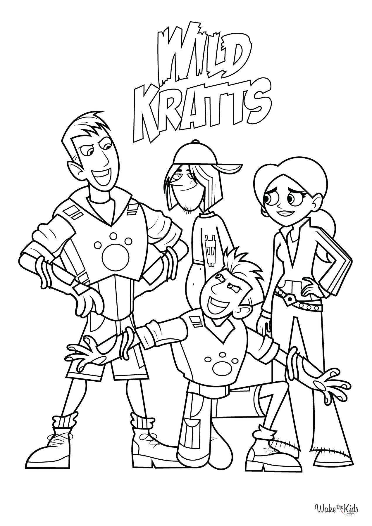 Wild Kratts Coloring Pages Free Printable PDFs WakeTheKids Wild Kratts Coloring Pages Free Printable PDFs WakeTheKids