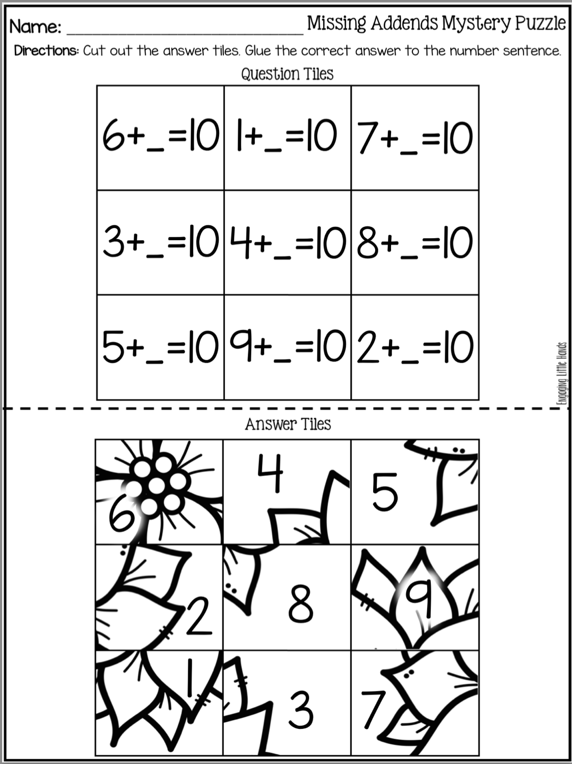 Winter Mystery Puzzles For First Grade Made By Teachers