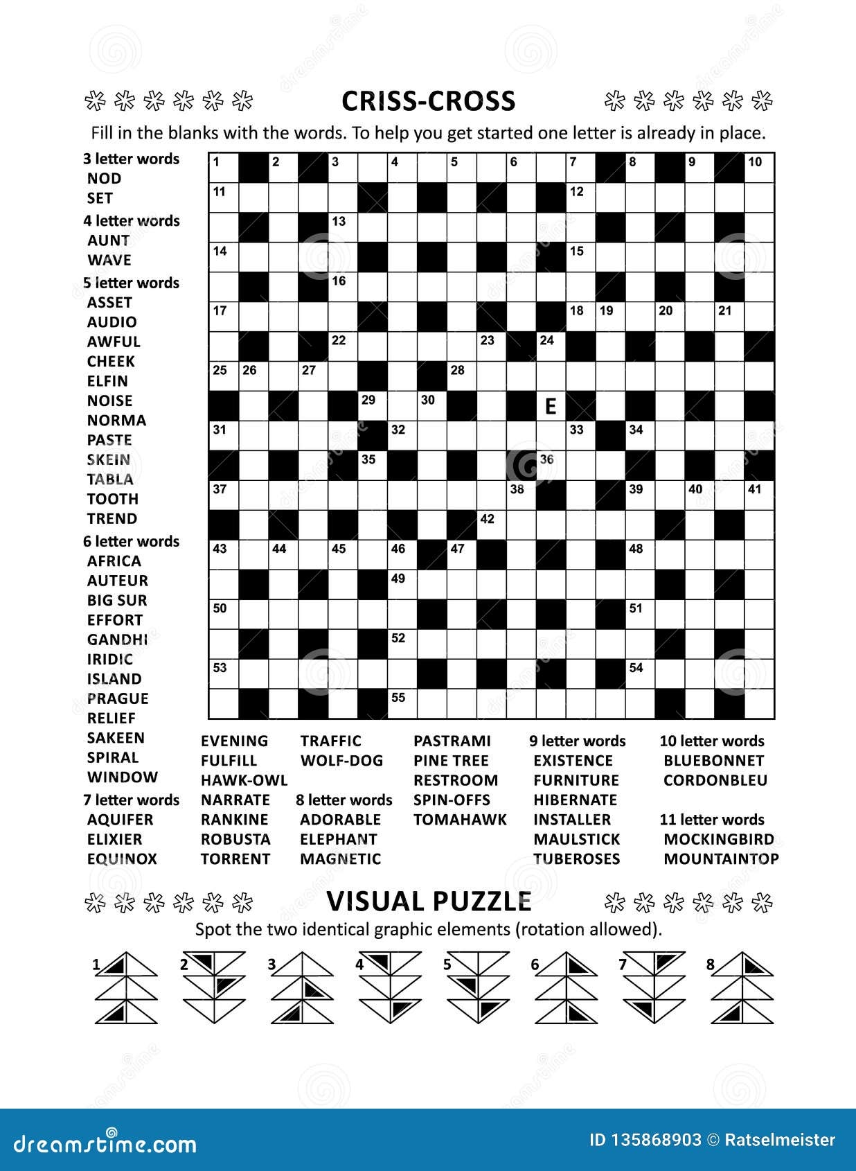 Word Fill Puzzles Printable Stock Illustrations 42 Word Fill Puzzles Printable Stock Illustrations Vectors Clipart Dreamstime