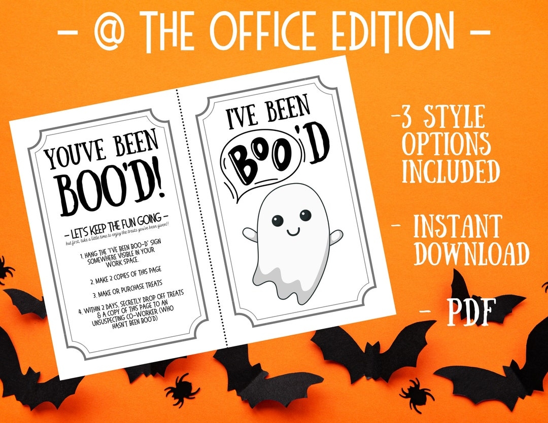 you've been booed printable you've been booed printable